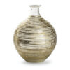 Luce Vase Bottle Gold Stripe Big H30